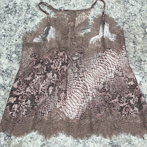 Muted Rose Gold Python cami - Picture 5 of 5